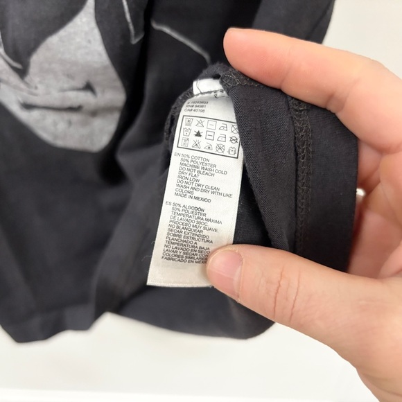 Black / Grey Batman Graphic Muscle Tee Tank Top - Sz small - Picture 10 of 13